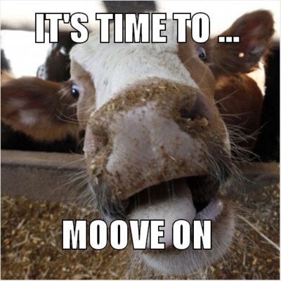 moove on