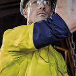 Mens Closed Front Long Sleeve Shirt